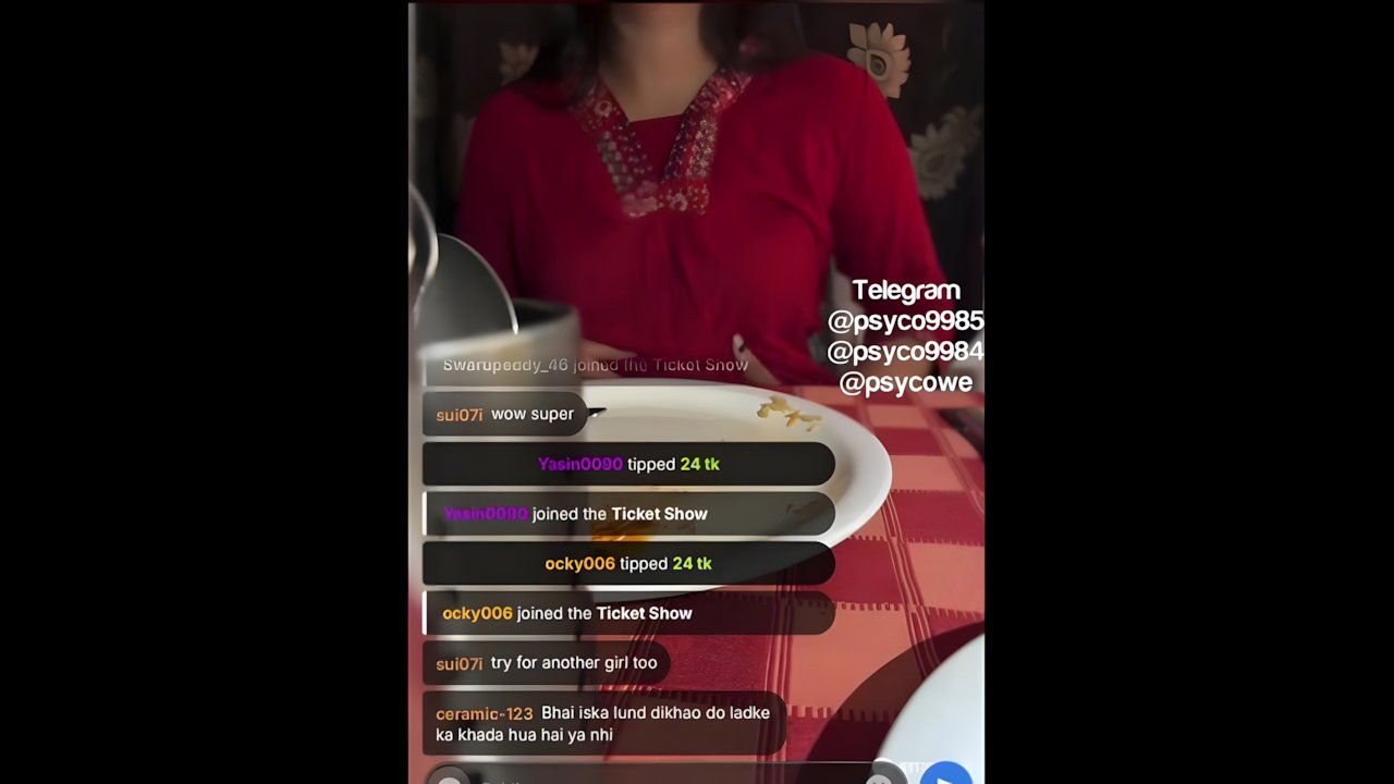 Miss__Malaika 45 Ticket show daring show waiter pressing boobs