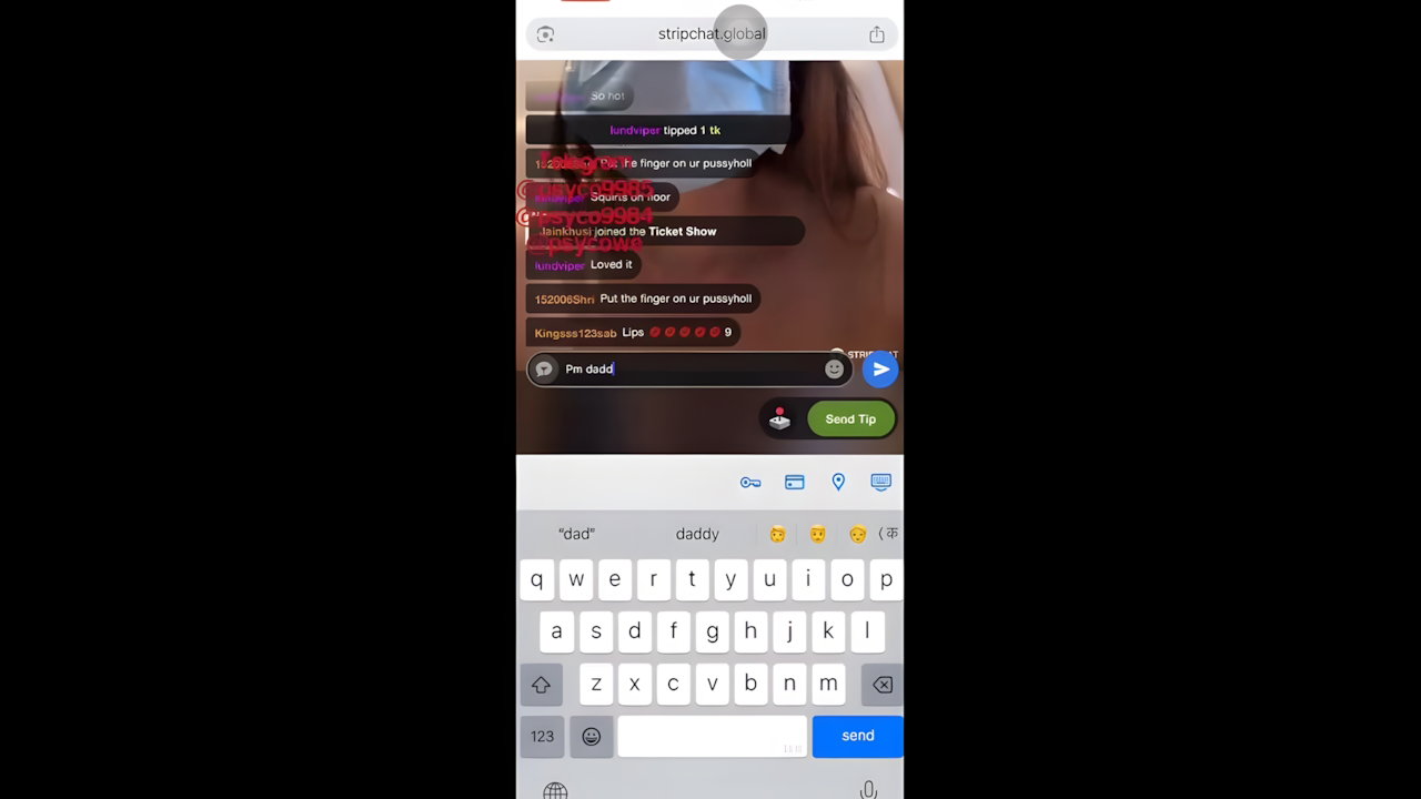 Sassy_Anshii 2 Ticket show sexy hot figure girl hot pussy rubbing11