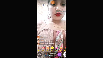 Cute bhabi show her big boobs on tango