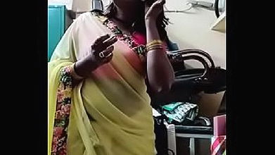 Swathi naidu getting ready for shoot