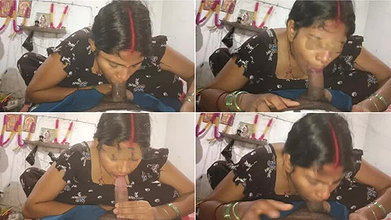 Husband’s cock sucked and water came out of his mouth, Hindi audio husband wife oral sex