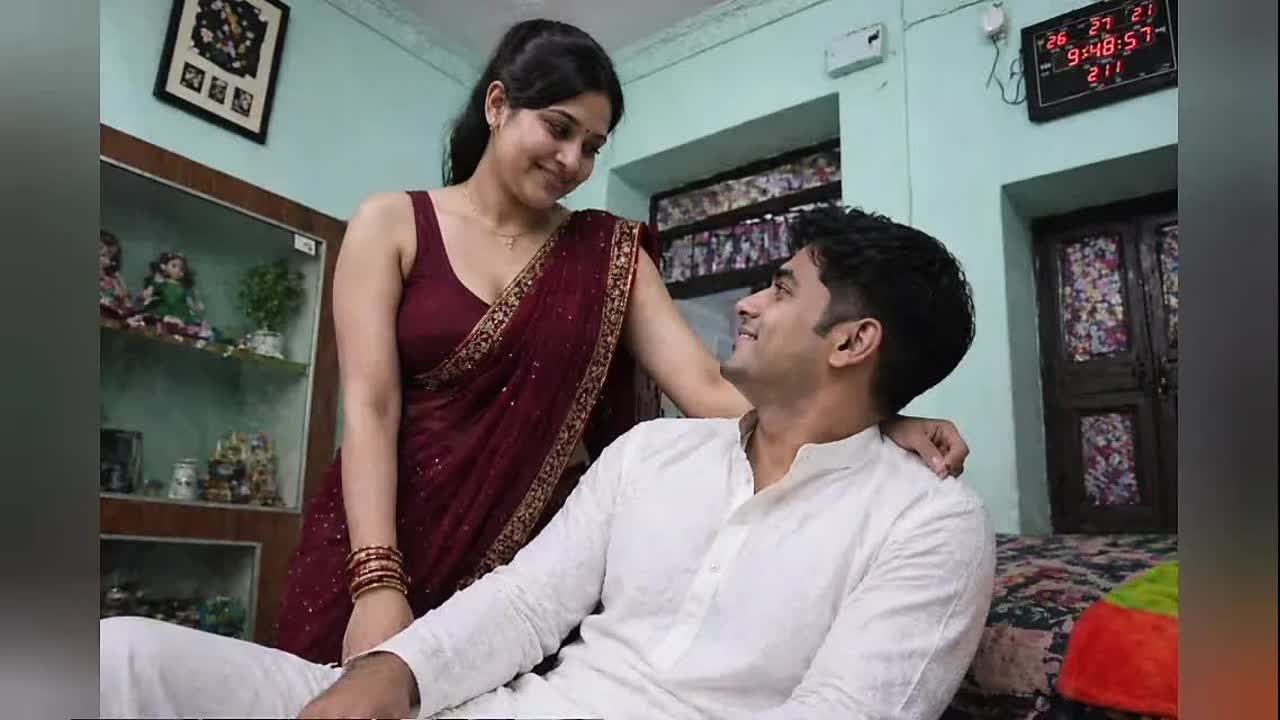 Indian daughter in law American Stepsister Romantic Video