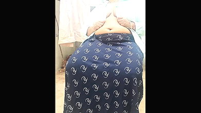 Indian Wife Nude in Front of Camer, Nudist Desi