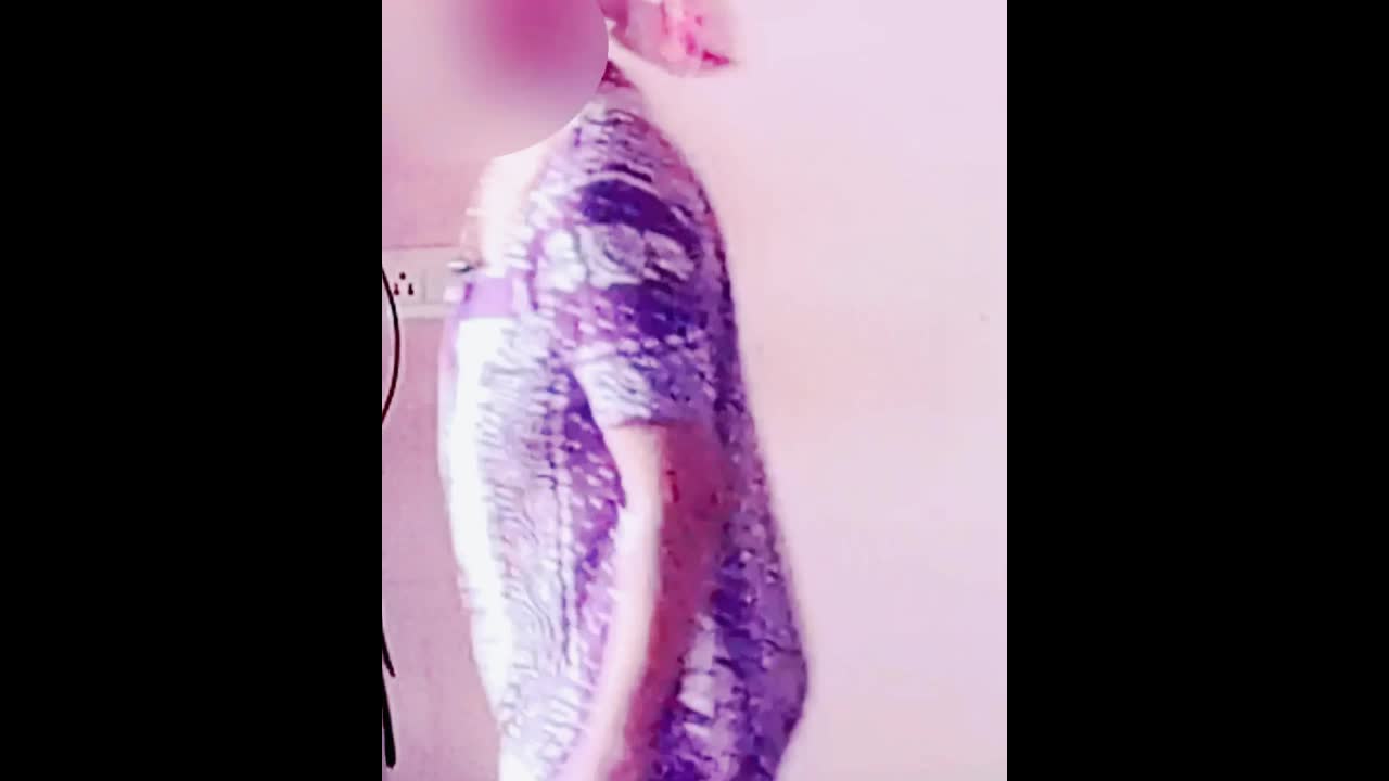 My Big tits Married Exgirlfriend sent her Dress changing video