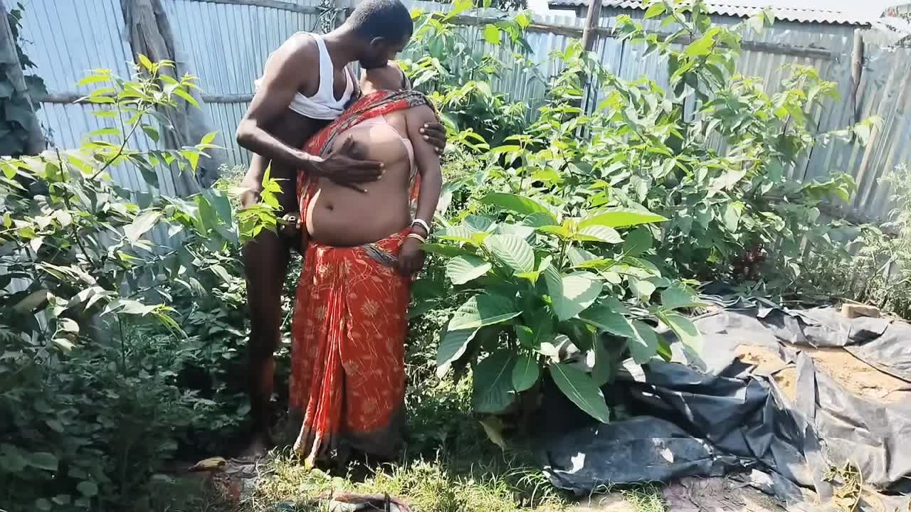 My Desi Wife Fucking in Jungle Doggy Style Sex MMS