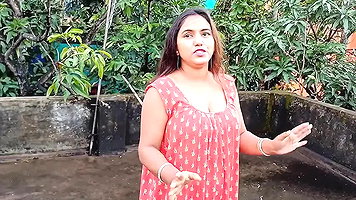 My Desi neighbor caught Komal fingering and took over