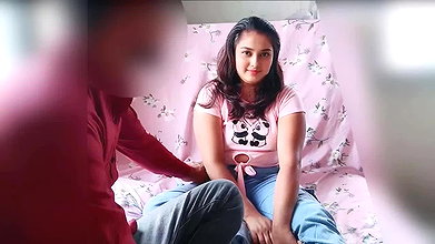 The Desi Indian Girl Punished With Pussy Squinted After Missing Homework MMS