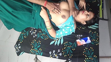 Desi Bhabhi is calling the boy from the neighbourhood to her room and cooling her pussy and having sex